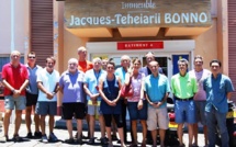 Dernier examen de  Brevet d'Etat d'Educateur Sportif  plongée subaquatique à Tahiti. 