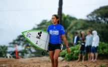 Vahine Fierro, demi-finaliste à Haleiwa, rate la marche du CT
