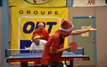 Tennis de table : Heimanarii Lafortune et Kelley Tehahetua s'offrent le Tournoi de Noel
