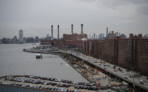 Menacée par la montée des eaux, New York se protège derrière un mur