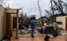 USA: de nouvelles tempêtes sévissent, peu après la visite de Biden aux sinistrés du Kentucky