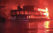 Bangladesh: au moins 37 morts dans l'incendie d'un ferry