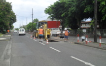 Eau potable 2014 : Des travaux pour la pose de 11 hydro-stabilisateurs à Pirae
