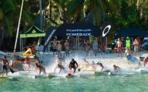 SUP Ironmana à Bora : Moehau Gould gagne devant une vingtaine d’étrangers