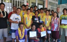 Collège Notre Dame des Anges, Champion de Polynésie de Va'a USSP 2013