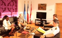 Lionel Beffre reçoit l'ambassadrice des Etats-Unis à Fidji (communiqué)