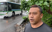 ​Caniveaux bouchés, terrains et routes inondés à Papenoo