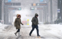 Une tempête hivernale "majeure" frappe l'est des Etats-Unis