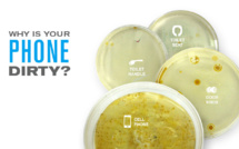 Les smartphones fourmillent d'applications santé, mais aussi de bactéries