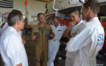 Les secours militaires présentés aux médecins du SAMU
