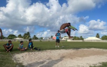 Les jeunes athlètes de Aorai à la rencontre de Raiatea