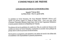 Congrès des jeunes du Tavini Huira'atira, samedi 1er février