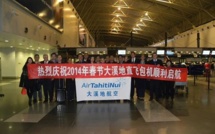 Un vol direct charter reliant Pékin à Papeete