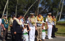 Première visite officielle du Haut-Commissaire à Tubuai, Raivavae et Rurutu