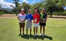 Golf : Michel Cunéo s'offre le titre de champion de Polynésie, Rarau Taerea-Pani signe un doublé