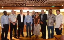 Mahana Beach : Arrivée de la délégation du cabinet français AS Architecture Studio