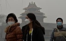 Pollution de l'air en Chine: les masques filtrants en rupture de stock