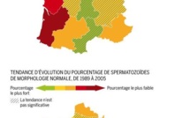 La baisse de la qualité du sperme inégale en France