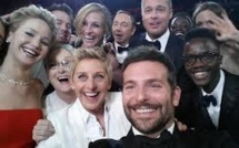 Sur Twitter, un "selfie" des Oscars écrase la réélection d'Obama