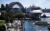 Covid: les paquebots de croisière de retour en Australie après plus de deux ans