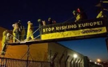 Nucléaire: spectaculaire intrusion de Greenpeace à Fessenheim