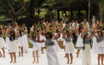 Concours de Orero dans les jardins de l’assemblée