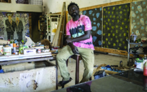 ​Omar Ba et sa "réinvention" hypnotisante de la peinture
