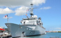 Le Prairial quitte Tahiti pour 4 mois de mission
