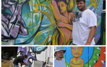Festival Ono'u : les artistes au travail dans la rue