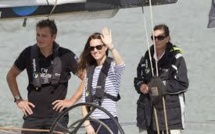 William et Kate, en course l'un contre l'autre dans la baie d'Auckland