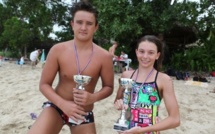 Natation – Open Water : Keahi Agnieray et Emmy Lallement gagnent le 2500m
