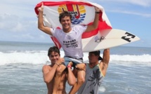 PAPARA SURF FESTIVAL – doublé Pro Junior / WQS pour Mateia Hiquily !