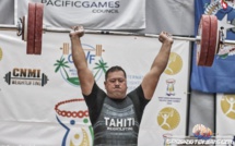 Eriatara Ratia clôt la moisson de médailles à l'haltérophilie