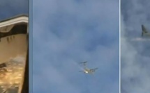 Le moteur d'un avion prend feu après son décollage à l'aéroport de Perth (vidéo)