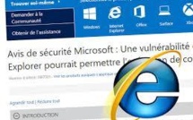 Microsoft diffuse un correctif pour la faille de sécurité d'Internet Explorer