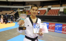 Teddy TENG Médaille d’argent de la Coupe de l’Ambassadeur de Corée 2014