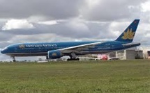 Panne sur le moteur d'un avion à l'aéroport de Melbourne