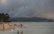 Nombreux records de chaleur en France lundi, les feux continuent en Gironde