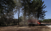 Incendies en Gironde: "pas d'évolution des superficies brûlées" pendant la nuit