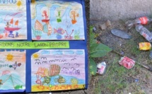 "Gardons le lagon propre!" des enfants se mobilisent