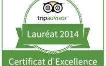 Raiatea: "L'excursion bleue" reçoit le certificat d'excellence de Trip advisor 2014