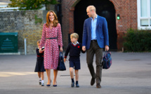 Le prince William et sa famille quittent Londres pour Windsor