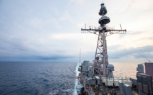 Deux navires de guerre américains en transit dans le détroit de Taïwan