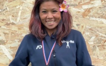L'haltérophile, Claudine Yu Hing, bat deux records de France