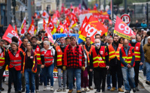 Les syndicats dans la rue pour les salaires et le droit de grève