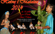 Ouverture du Heiva de Mataiea