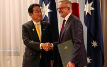 Le Japon et l'Australie signent un pacte de sécurité historique