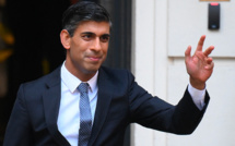 Rishi Sunak désigné prochain Premier ministre britannique