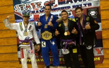 Jiu Jitsu Brésilien : Hoanui Vanaa remporte la ‘Hawaiian Triple Crown’ !