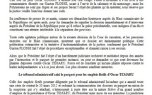 Communiqué du Tahoeraa: "Que sont devenues les plaintes contre Oscar Temaru?"